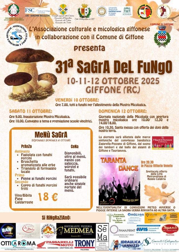 31ª Sagra del Fungo - Giffone