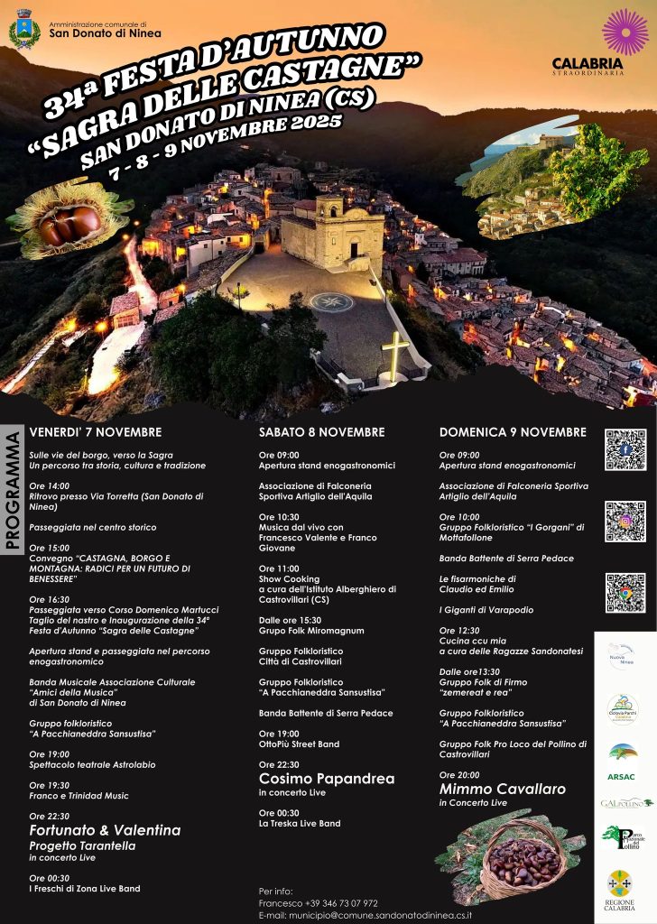 Festa d'Autunno e Sagra delle Castagne - San Donato di Ninea