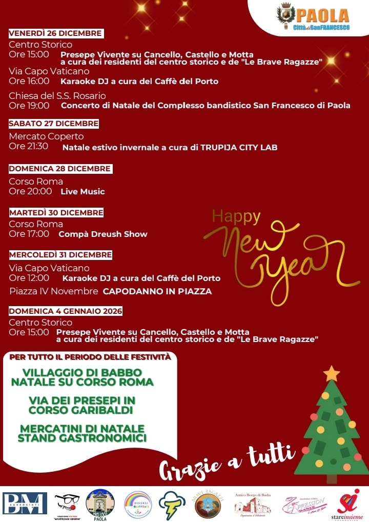 Vivi il Natale a Paola - Paola