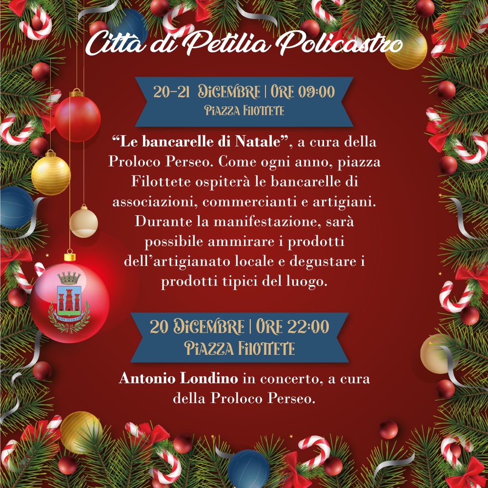 Natale 2025 - Petilia Policastro 4 Natale 2025 - Petilia Policastro