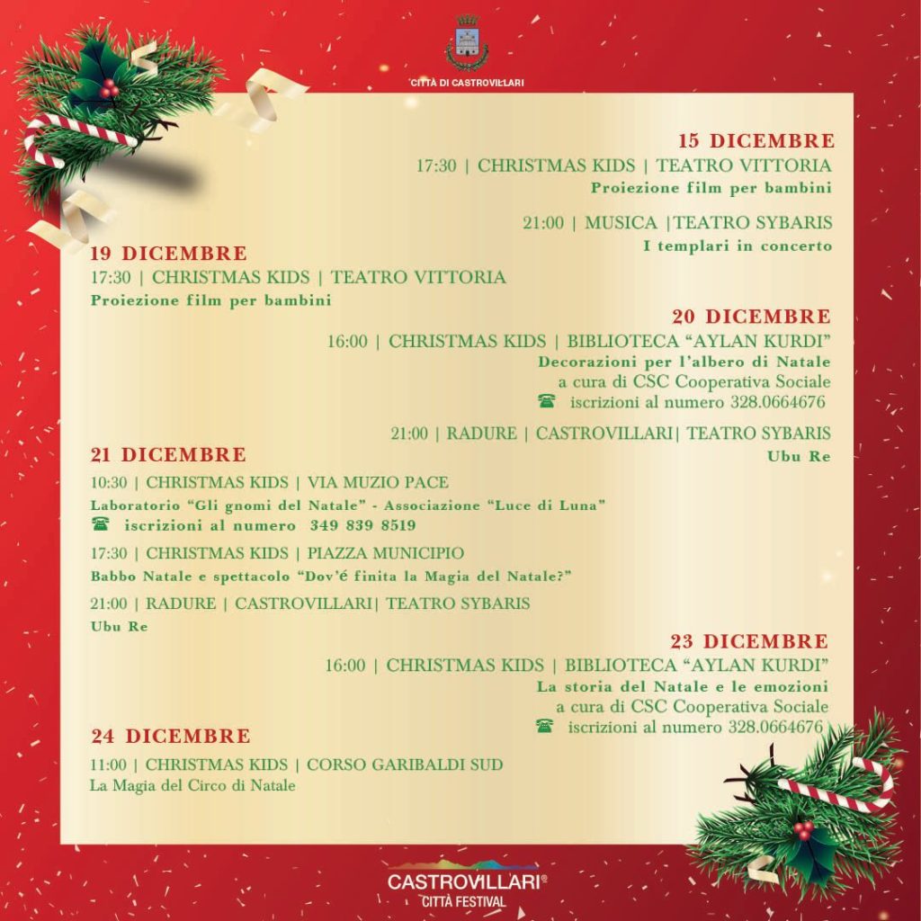 Natale a Castrovillari Città Festival - Castrovillari