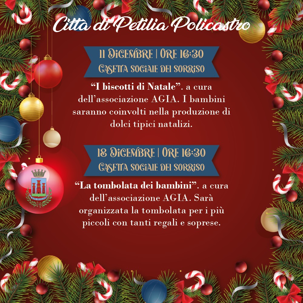 Natale 2025 - Petilia Policastro 3 Natale 2025 - Petilia Policastro