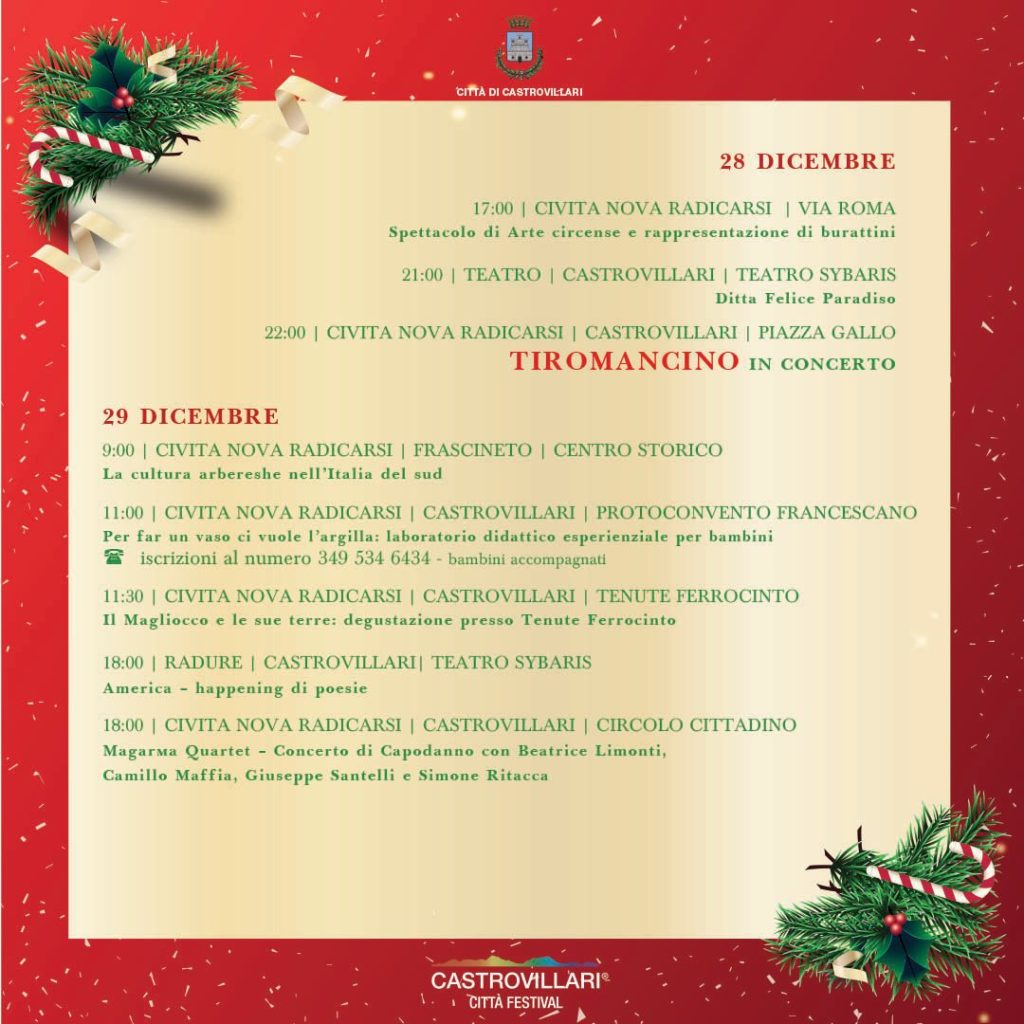 Natale a Castrovillari Città Festival - Castrovillari