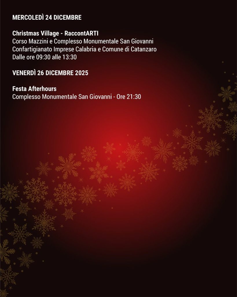 Finalmente Natale - Catanzaro 9 Finalmente Natale - Catanzaro