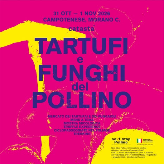 locandina Tartufi e Funghi del Pollino